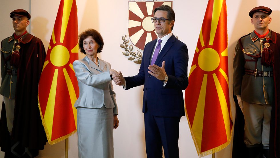 gordana siljanovska Stevo Pendarovski